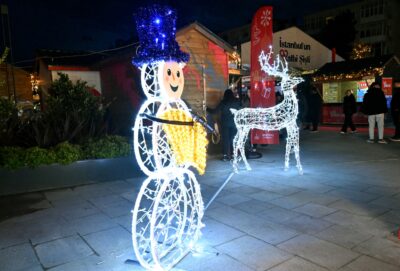 Şişli Kış Festivali’nde ortam sıcak, keyifler yerinde